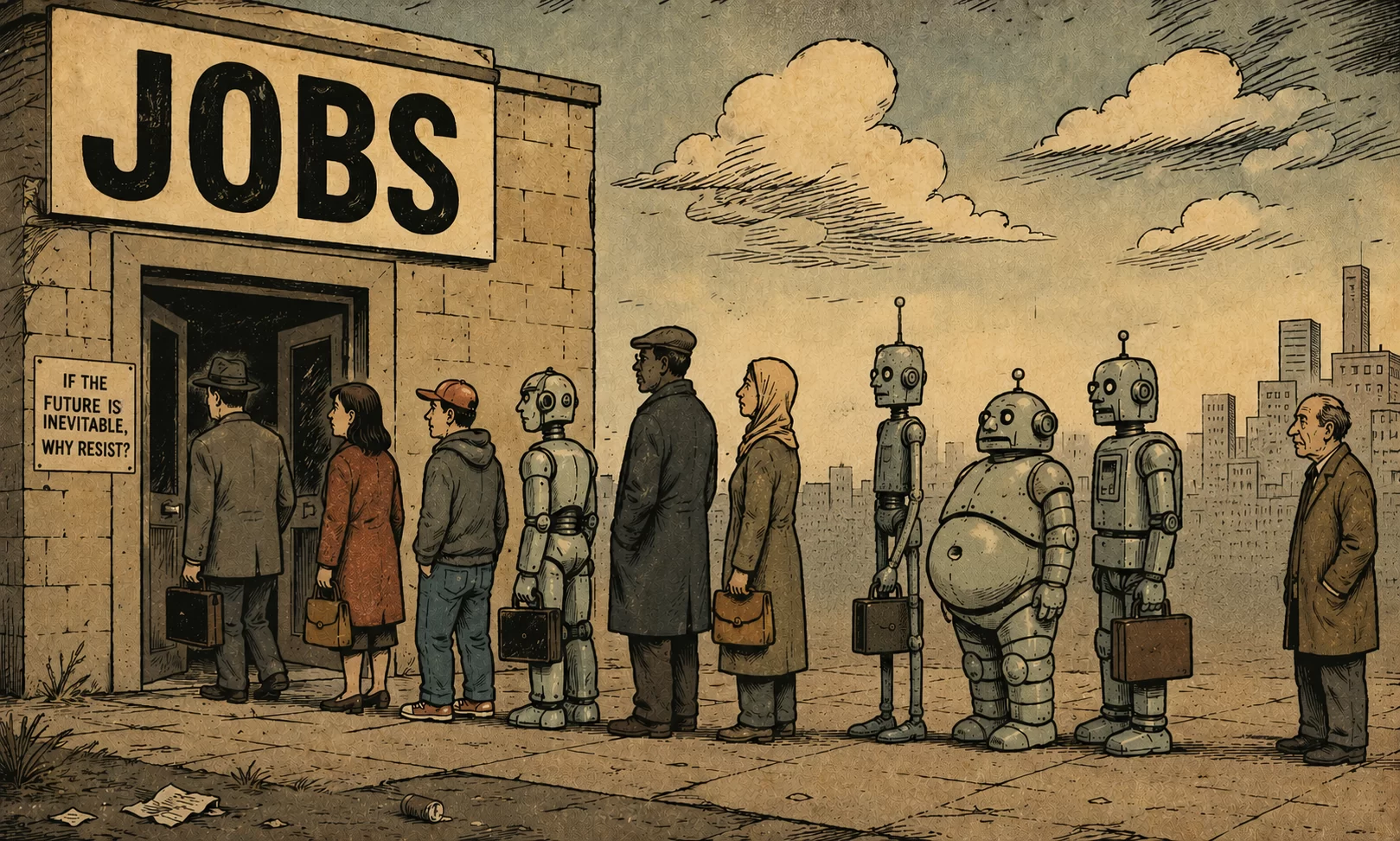 AI is wonderful, AI will take our jobs: On Absolutism